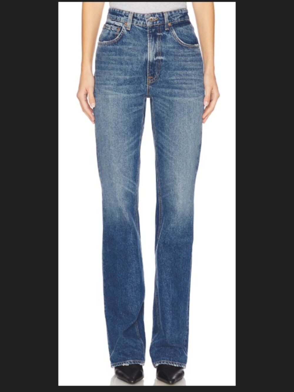 GRLFRND The Melanie High Rise Bootcut Jeans